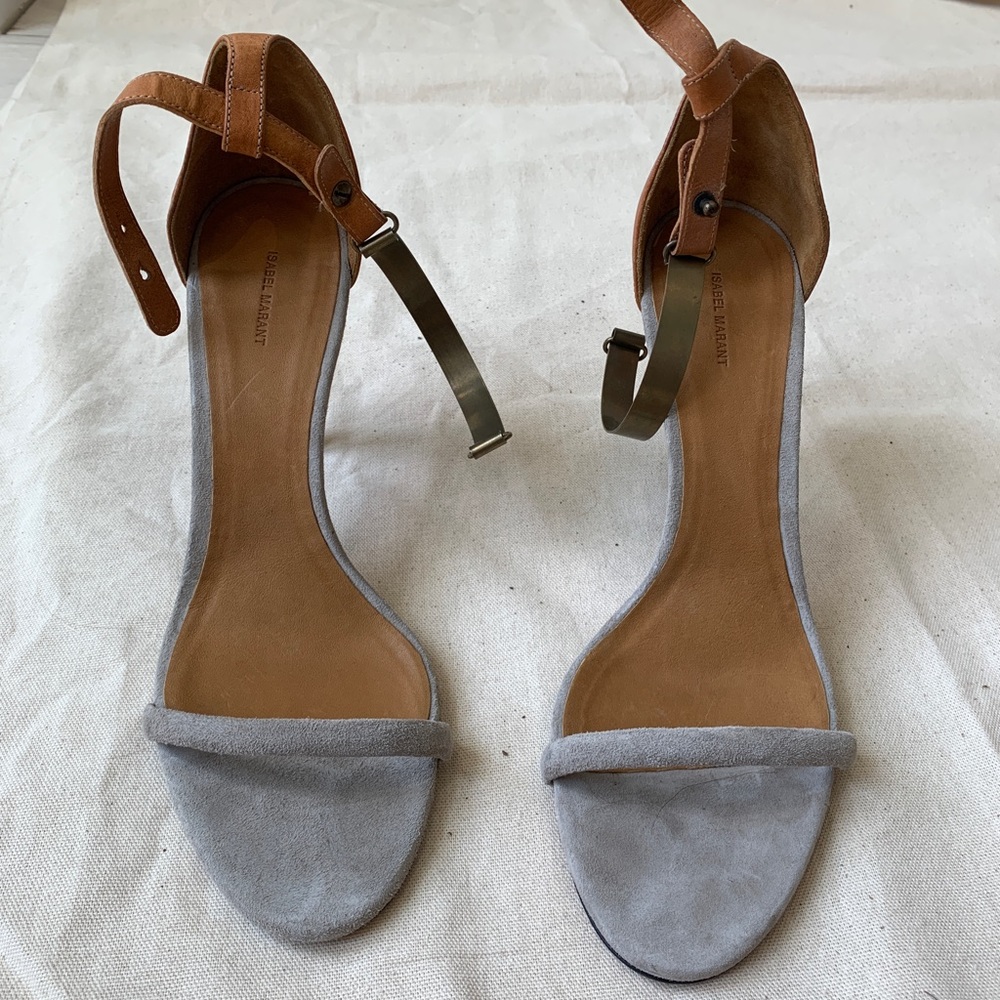 Leather and Suede Heels